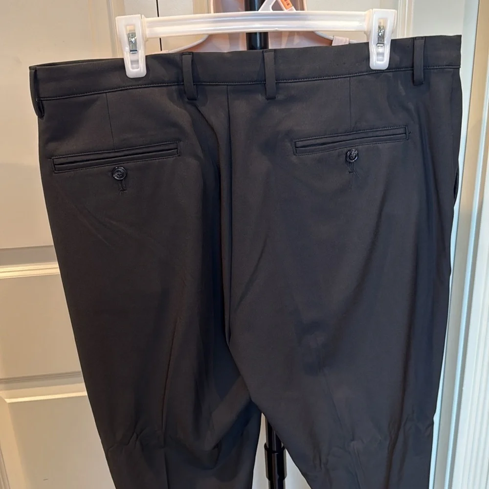 Greg Norman Men’s Jordan Black Golf Performance Pant Men’s 38x29 - Picture 6 of 8